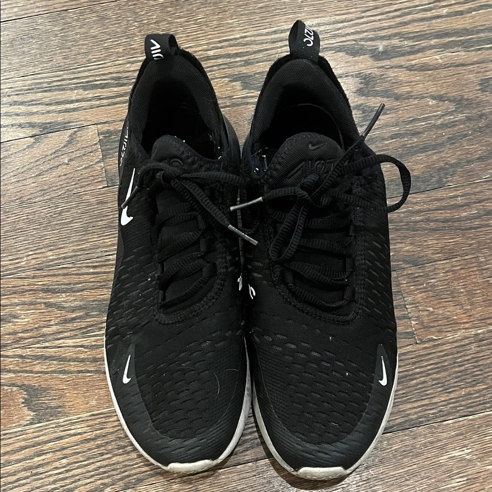 Nike Black Sneakers with White Details